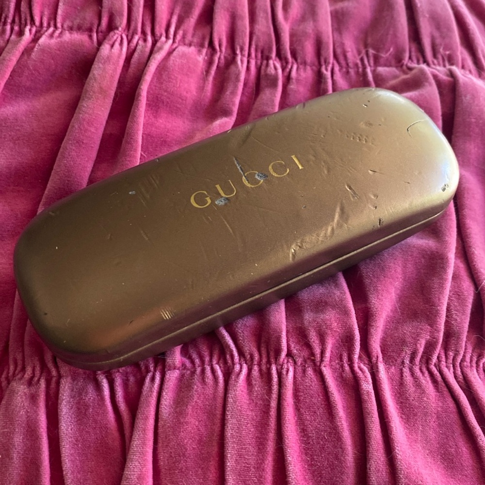 Gucci sunglasses case 100% authentic